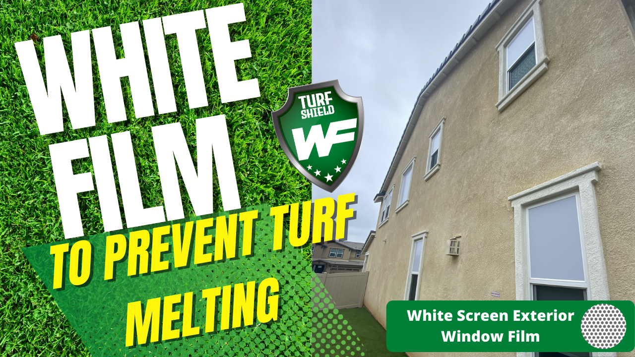 Load video: How to install white window film for turf?